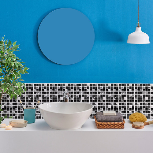 Pegatinas De Azulejos Con Simulación 3d I, Decoración Del Ho