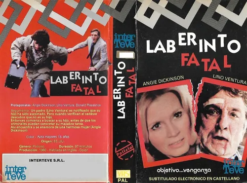 Laberinto Fatal Vhs Lino Ventura Angie Dickinson (Usado)
