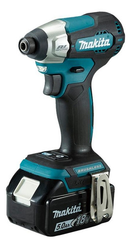 Parafusadeira Impacto 1/4 2 Baterias Bl1850b 5a 18v Lxt E