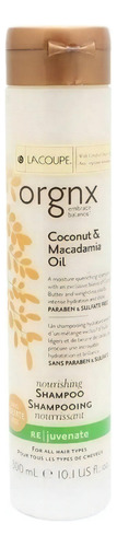  Shampoo Lacoupe Orgnx Coco Y Macadamia Complex 300 Ml