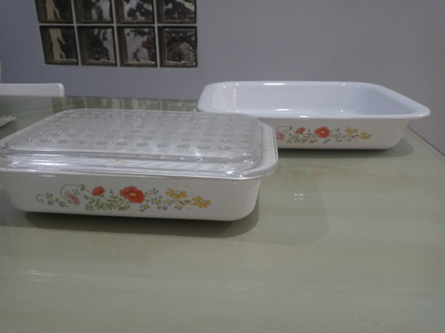 Juego De Bandejas Refractarios Pyrex Usa