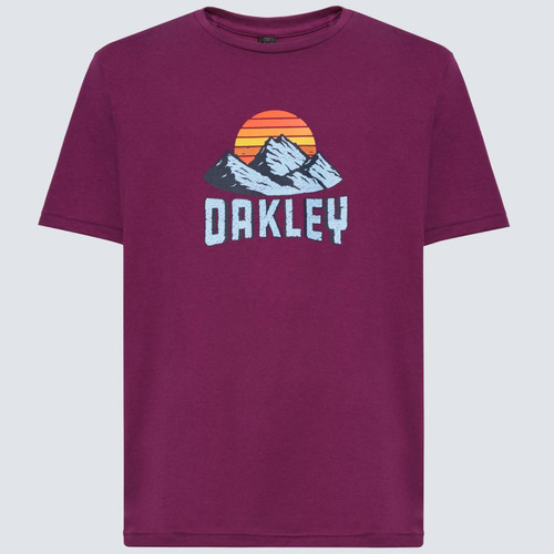 Polera Oakley Matterhorn Hombre Violeta