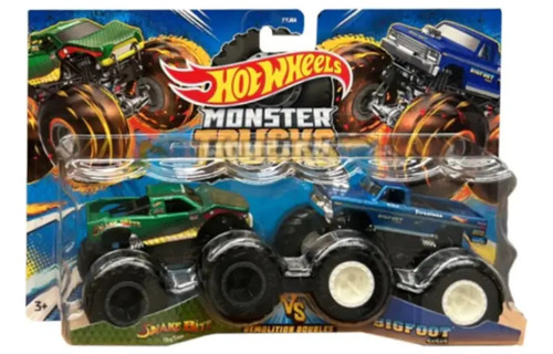 Monster Trucks Snake Bite Vs Bigfoot