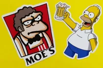 Comprar X21 Calcomanías 10cm Simpsons Homero Bart Lisa Burns Y +