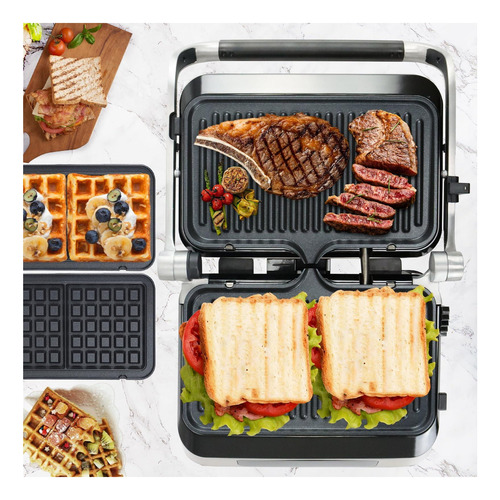 Panini Waffle Maker Combo | Panini Grill Press Sandwich Sin