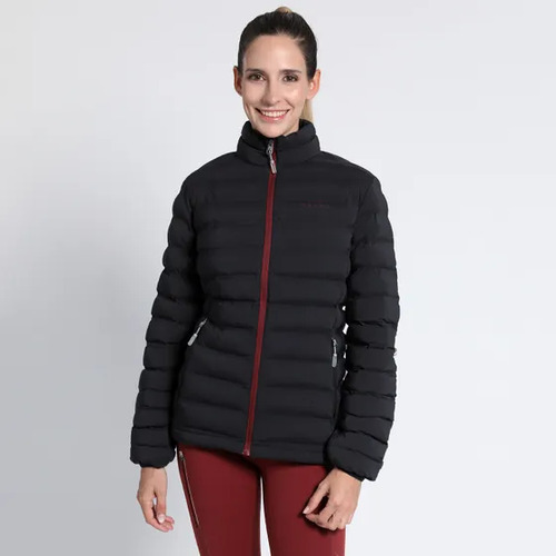 Parka Mujer Termosellada Bloques Kannu Negro