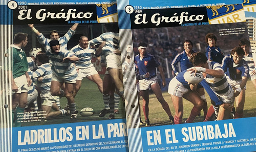 Lote Rugby Argentino, Los Pumas, Poster Fascículos, Cf3