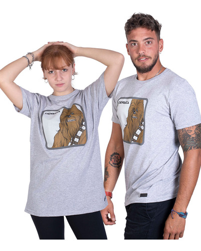 Remera Capslab Star Wars Chewbacca - Clrsw1019 - Trip Store