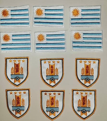 Imagen 4 de 6 de Parches Bordados Aplique Coser O Termohadesivos Precio X 6