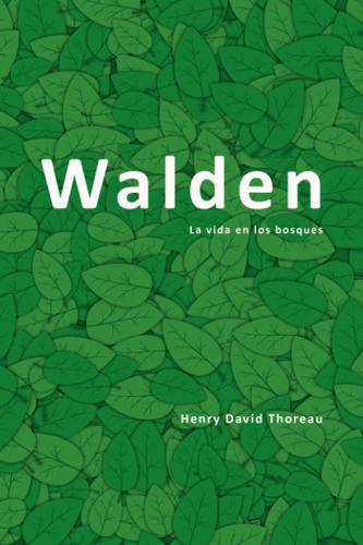 Libro: Walden (spanish Edition)