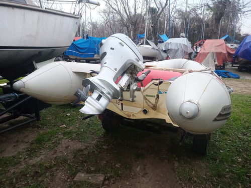 Zodiac Oro 470 Con Motor Honda 20 Hp 4t Con Trailer