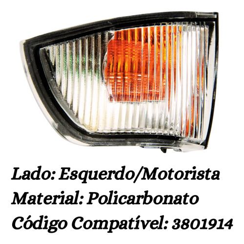 Par Pisca Seta Retrovisor Para Iveco Daily 2022 2023 À 2026