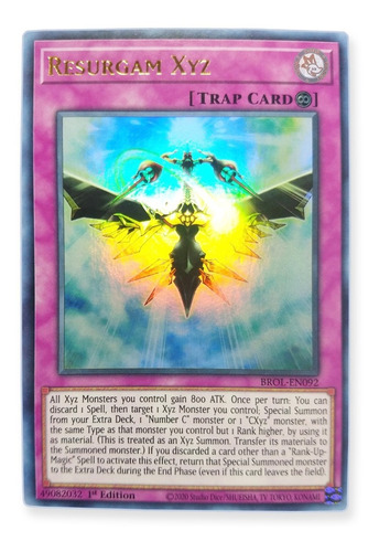 Yugi-oh! Resurgam Xyz Brol-en092 Ultra