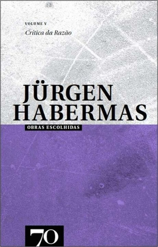 Obras Escolhidas De Jurgen Habermas - Vol.v, De Habermas, Jürgen. Editora Edicoes 70, Edição 01ed Em Português, 20