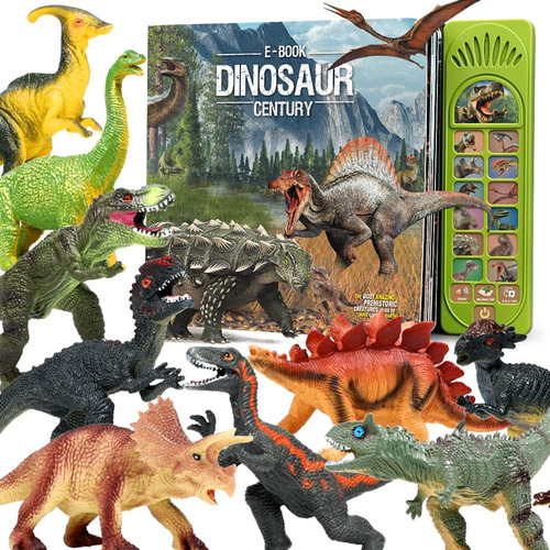 Fruse Dinosaur Toys For Kids 3-5-12pcs Figuras De Dinosaurio