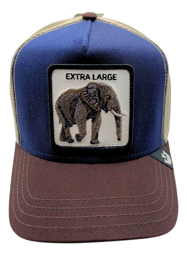 Gorra Goorin Bros Elephant White Patch Cierre Ajustable