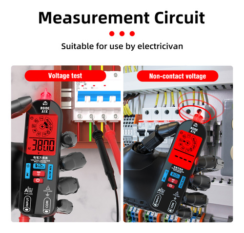 Pluma De Prueba Eléctrica Con Multímetro Digital Portátil Bs