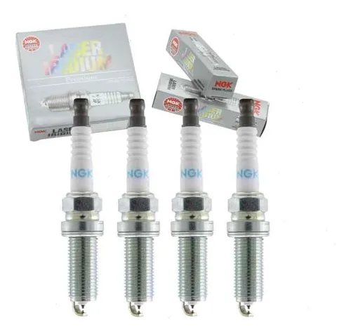 4 Pc Ngk Iridium Laser Bujys Compatibles With Mazda Cx-9 L L