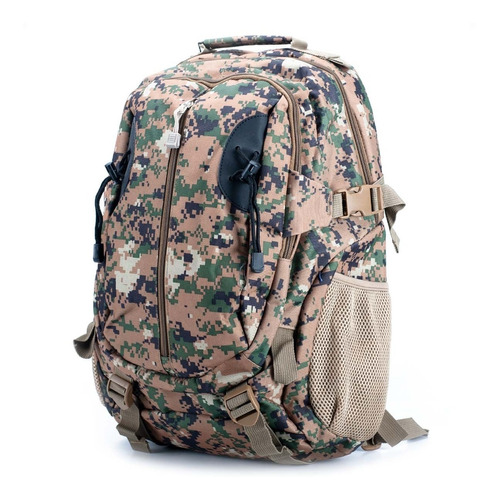 Mochila Hygge Camuflada Trekking Montaña Aventura 38 Lts 