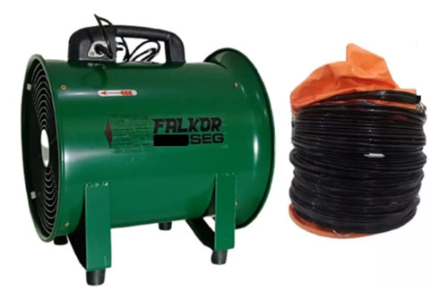 Exaustor + Duto Com 10 Mtrs Para Espaço Confinado 400mm