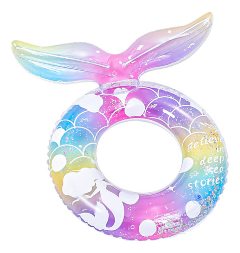 Flotador Inflable De Sirena Para Anillo De Natación