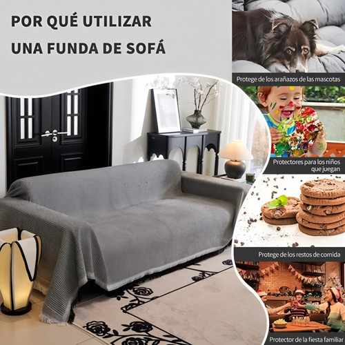 Funda Cubre Sillones Sala Sofa Protector Elástico 1.8*2.3m