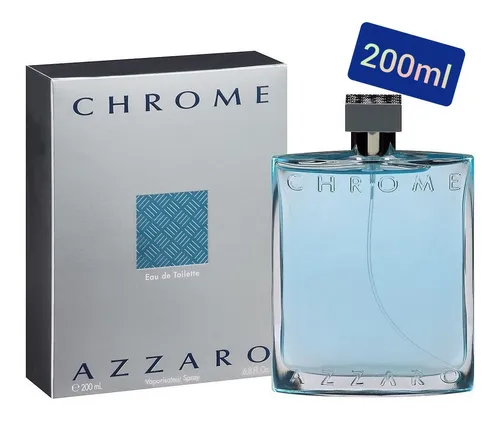Perfume Hombre Azzaro Chrome 200ml Original