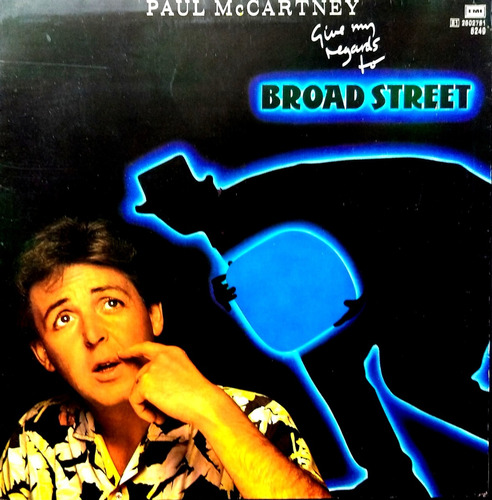 Beatles Lp Mccartney 'give My Regards To Broad Street'  Arg.