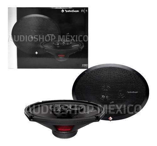 Bocinas Rockford Fosgate R169x3 6x9 Pulgadas Full-range 65w.