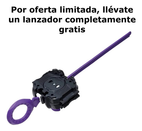 Beyblade Burst Sparking Rage Longinus Mq Con Extra Sin Caja