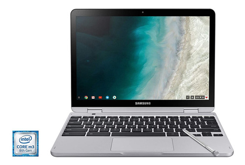 Imagen 1 de 6 de Laptop Samsung Chromebook Plus V2 12.2'' Core M3 4gb Ram 64gb