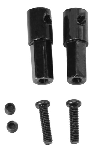 2 Accesorios De Adaptador De Eje Trasero De Metal Para Wpl D