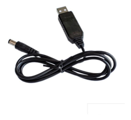 Elevador Voltaje Usb Cable 5 A 12v Macho 750ma 95cm