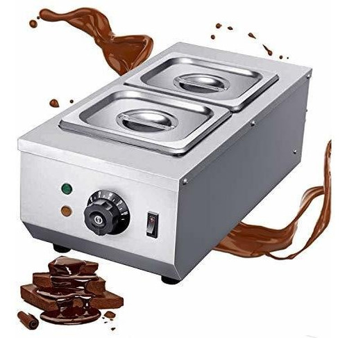 Huanyu Commercial Chocolate Tempering Machine 2 Tanks 9lbs P