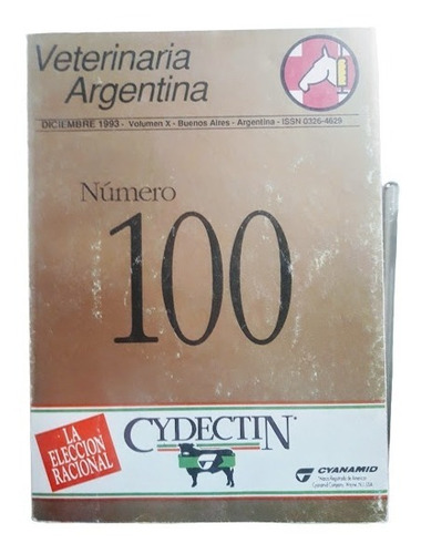 Revista Veterinaria Argentina N° 100 Diciembre 1993