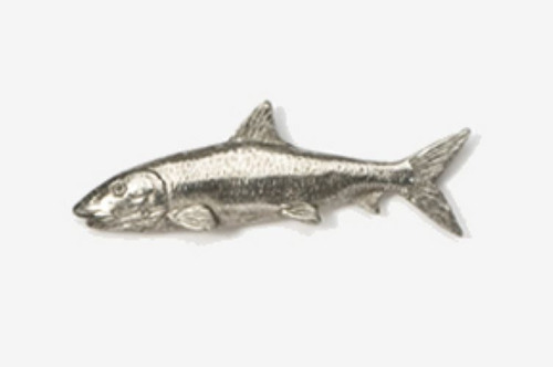 Pin Pewter Bonefish Gg Harris Wildlife Collection