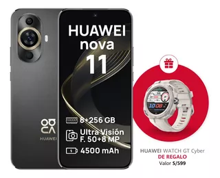 Huawei Nova 11 Dual Sim 256 Gb 8 Gb Ram