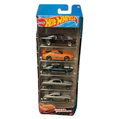 Hot Wheels Fast & Furious Rapido Y Furioso 5 Pack 2023