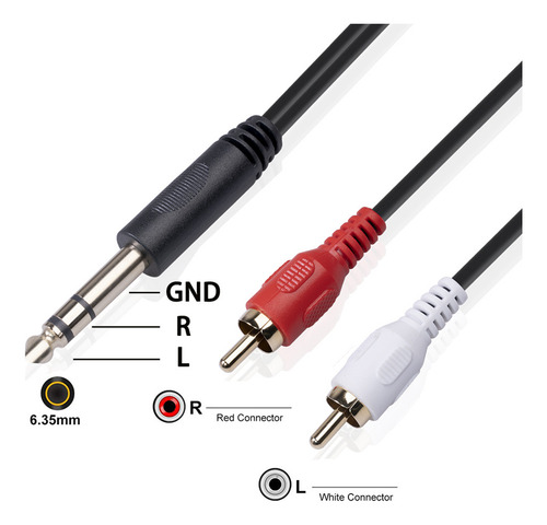 Cable De Audio Cables De Audio Mezclador De Pulgadas Para Al