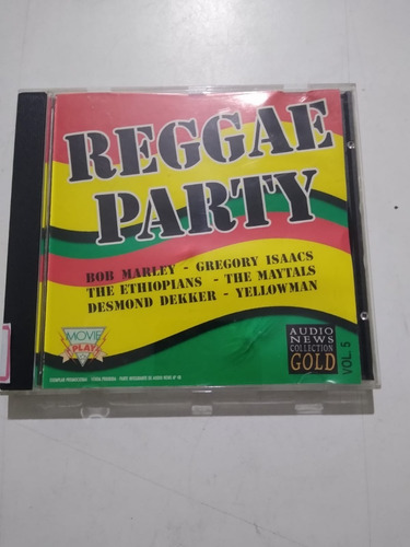 Cd Reggae Party Audio News Collection Gold Volume 5
