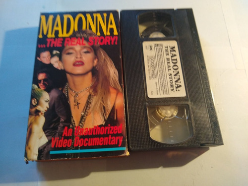 Pelicula Vhs Madonna The Real Story Importada Pop Music