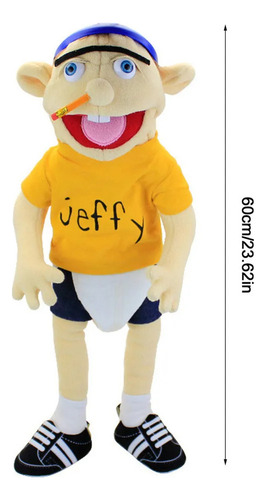 // Accesorios For Fiestas Jeffy Marioneta De Mano Peluche