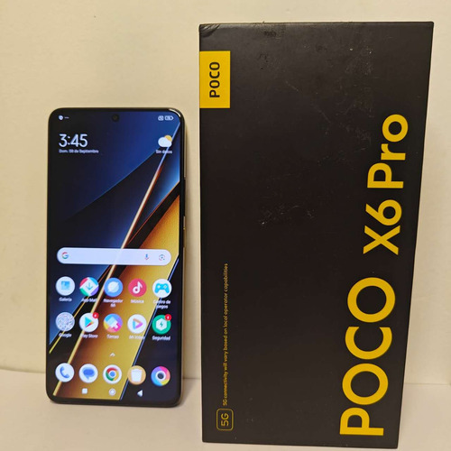 Xiaomi Poco X6 Pro 5g, Dual Sim Nfc 512 Gb 12 Gb Ram 6.67'' 5000mah 64mp 67w 120hz Amoled, Liberado Global Reacondicionado Seminuevo Con Caja Original (Reacondicionado)