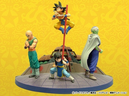 Dragon Ball Dvd Diorama Tower - Set Completo! Unico! (Usado)