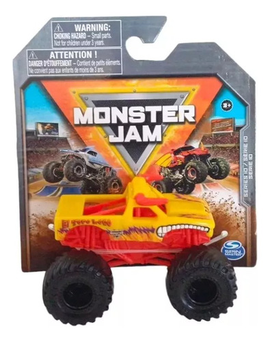 Autos Monster Jam Vehiculo A Escala 1:70 Coleccionable