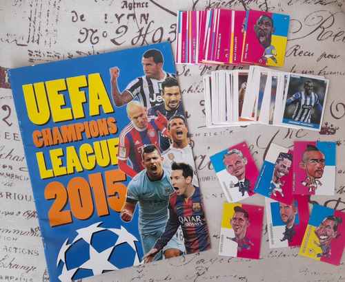 .- Album Uefa Champions League 2015 Completo A Pegar