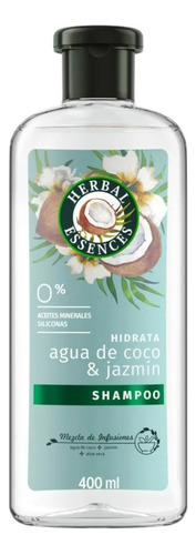 Shampoo Hidrata Agua De Coco Y Jazmin 400ml Herbal Essences