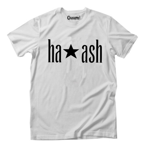 Playera Unisex Ha-ash #3 (todas Las Tallas)