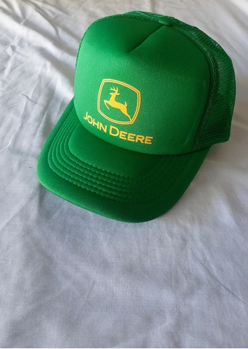 Jockie Gorro John Deere Verde Talla Standard Regulable Nuevo