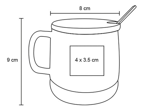 Imagen 5 de 10 de Taza De Ceramica Con Tapa De Bambú